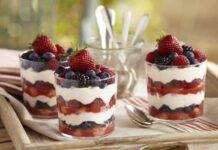 tiramisù crema pasticcera frutti rossi ricetta FOTO ricettasprint