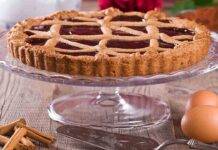 Torta austriaca con crema di nocciole