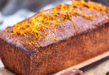 plumcake all'arancia