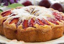 Torta con prugne