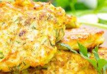 Frittelle di zucchine al forno