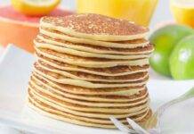 pancake senza uova ne lattosio