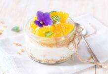 bicchiere yogurt cioccolato arancia ricetta