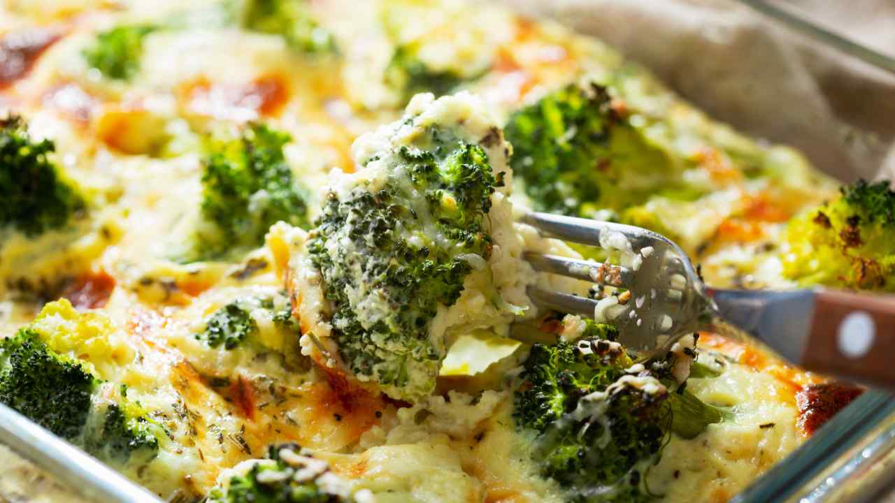 Broccoli al forno 