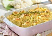 Cavolfiore gratinato filante ma senza besciamella | La ricetta da provare Cavolfiore al forno