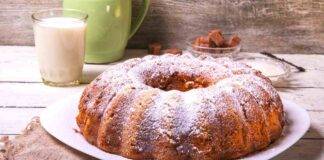 Ciambella con gocce di cioccolato