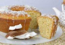 Ciambellone limone e cocco