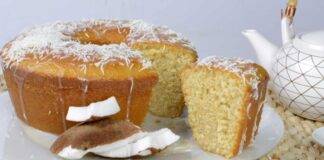 Ciambellone limone e cocco