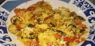 Cous cous di verdure alla curcuma