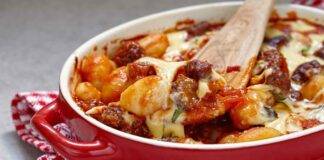 Gnocchi con salsiccia