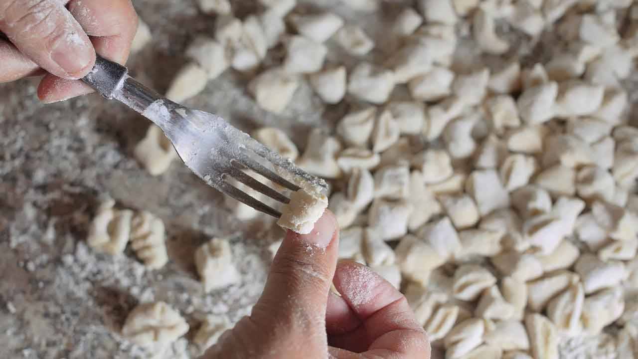 gnocchi con farina di semola