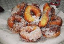 Graffe fritte agli agrumi senza patate | uno tira l’altro Graffe fritte agli agrumi senza patate