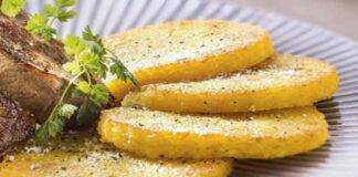 medaglioni polenta ricetta FOTO ricettasprint