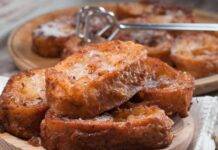 Ricetta riciclo per un dolce di pane, zucchero e cannella