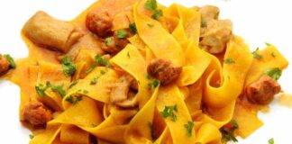 Pappardelle alla Rusticana ricettasprint