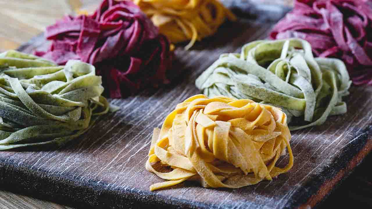 pasta clorata con verdure