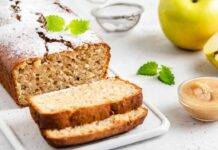 Plumcake al cocco e mela