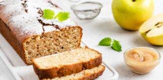 Plumcake al cocco e mela