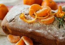 Plumcake con mandarini