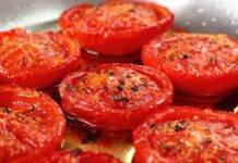pomodori caramellati padella ricetta FOTO ricettasprint