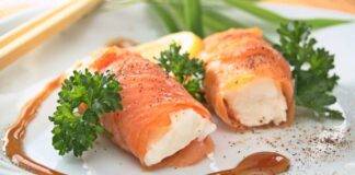 Finger food di pesce e formaggio