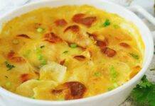 Sformato di patate filante e cremoso al formaggio | Piatto spettacolare