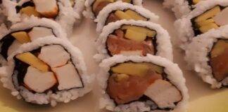 Sushi fatto in casa senza crudi