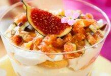 tiramisu fichi ricotta miele ricetta FOTO ricettasprint