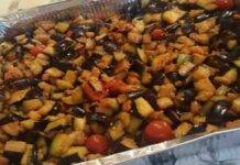 Tocchetti di melanzane a funghetti light | un contorno leggero e gustoso Tocchetti di melanzane a funghetti light