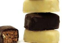 Torroncini ricoperti al cioccolato