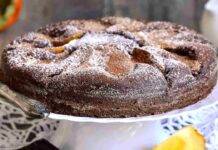 Torta con cachi