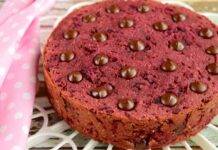 Dolce con cacao e ortaggi
