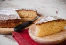 Torta quattro quarti al limone | Soffice profumata e delicata Torta quattro quarti