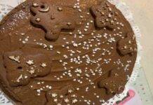 Torta soffice con crema alle nocciole e pasticcera