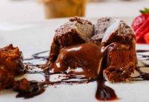 Tortino light al cioccolato con cuore fondente | Senza burro