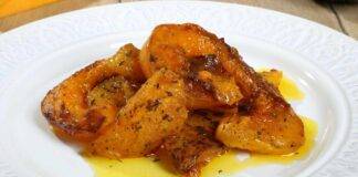 Zucca condita al forno ricettasprint
