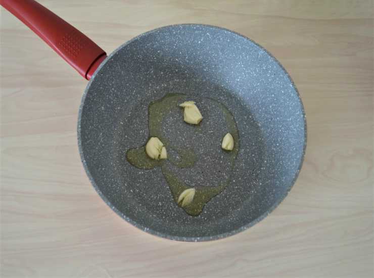aglio rosolato