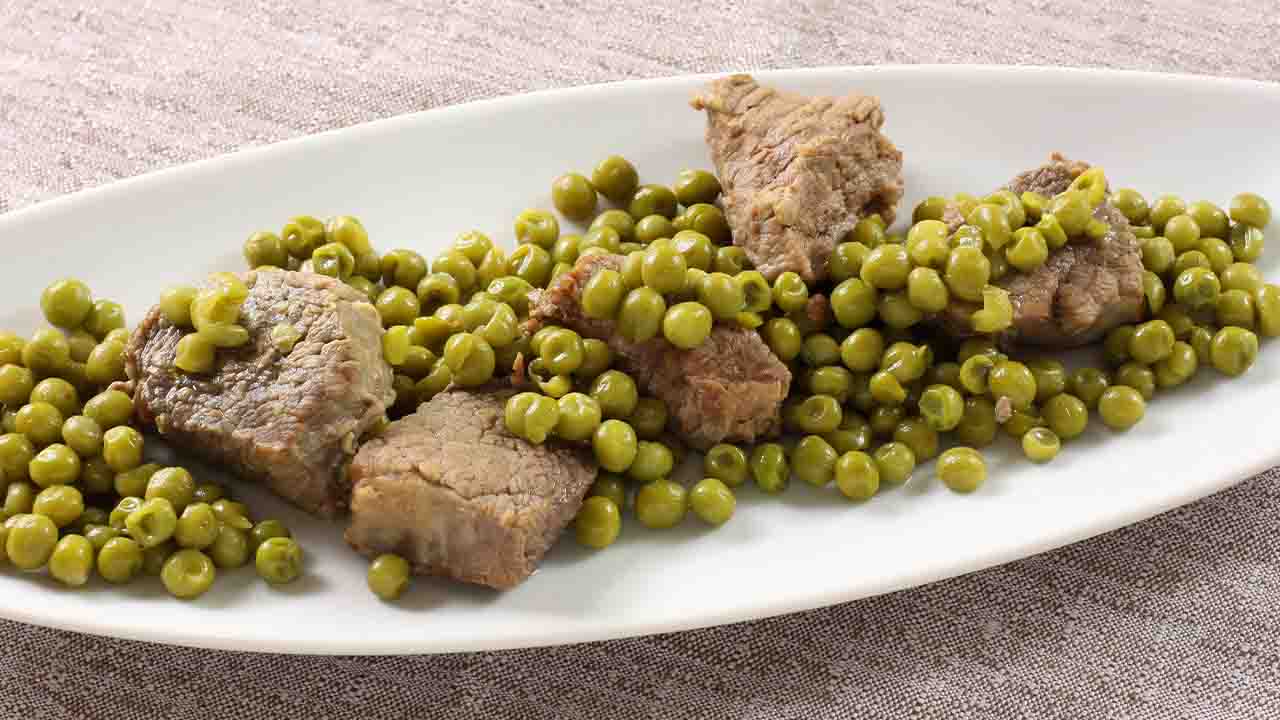 Carne di vitello con verdure