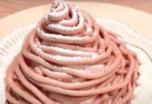 Torta Mont Blanc, ricetta facile | Tre ingredienti, preparazione veloce