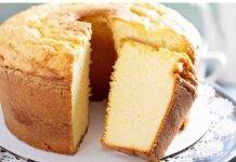 Angel cake di solo albumi, buono e leggero per tutti Ciambella americana leggera e soffice