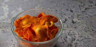 chips carote friggitrice aria ricetta