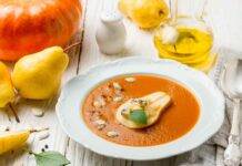 crema zucca pere ricetta