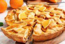 Crostata all’arancia e cannella | Profumata e invitante una bontà unica Crostata all'arancia