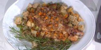 E' sempre Mezzogiorno | Ricetta della chef Francesca Marsetti | Tacchino con stuffing