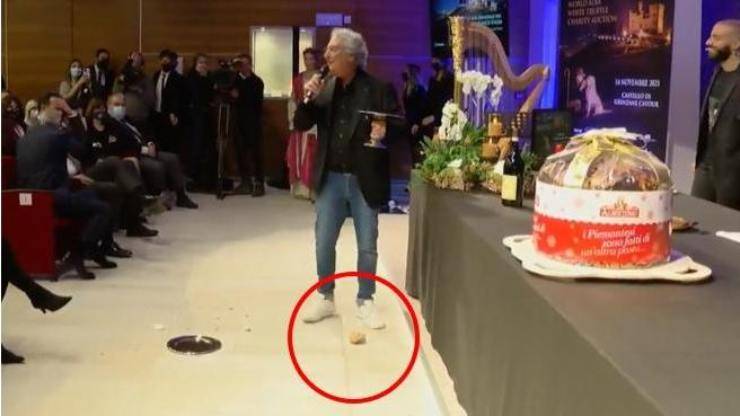 Enzo Iacchetti incidente tartufo - RicettaSprint