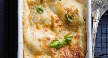 Lasagna al formaggio di malga | Finger food gustoso e saporitissimo