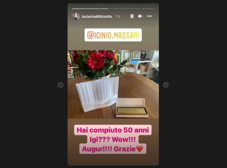 Luciana Littizzetto regalo Massari - RicettaSprint