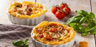 Mini quiche con pomodori