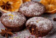Muffin cacao e arancia
