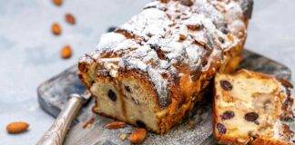 Plumcake con mandorle